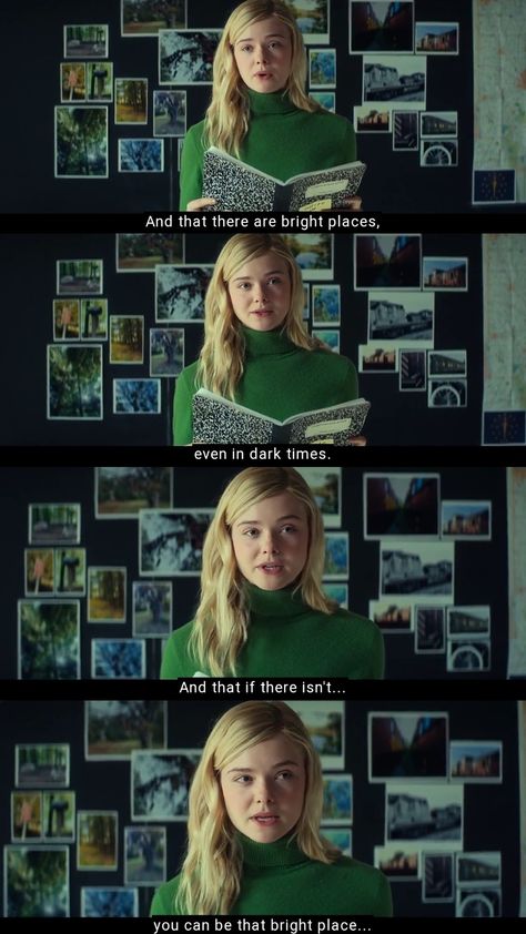 All the bright places quote | Movie quote All The Bright Places Quotes, Jennifer Niven, Place Quotes, Best Movie Quotes, All The Bright Places, Movies Quotes Scene, Favorite Movie Quotes, Best Quotes From Books, Romantic Movie Quotes