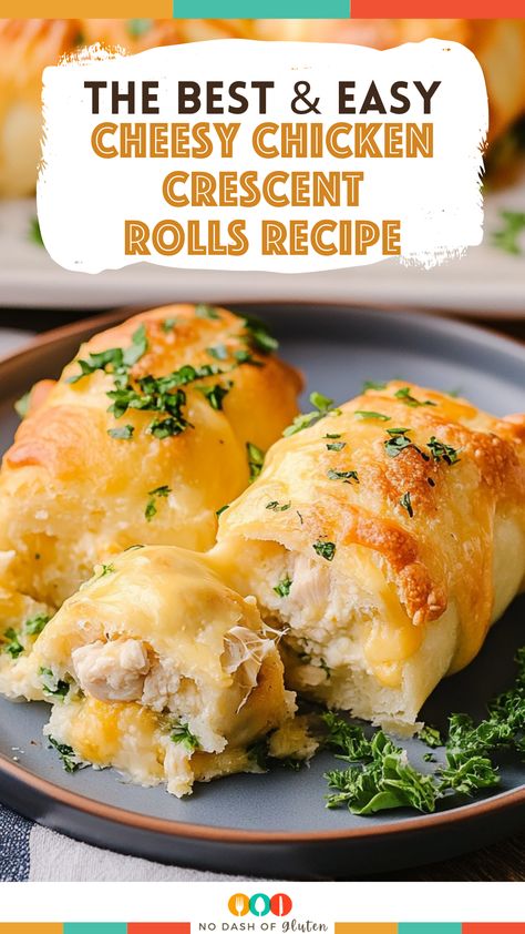 Easy Dinner Recipes With Crescent Rolls, Recipe Using Crescent Rolls, Stuffed Crescent Rolls Dinner, Crescent Roll Recipes Dinner Chicken, Cheesy Chicken Crescent Rolls, Cresent Roll Dinner Recipes Easy, Easy Cheesy Chicken Crescent Rolls, Cheesy Chicken Stuffed Crescent Rolls, Chicken Roll Recipes