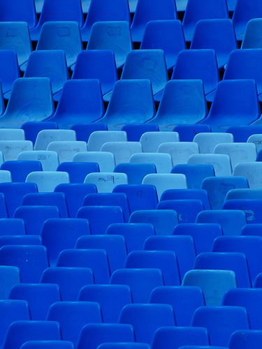 Stadium Seat, Everything Is Blue, Im Blue, Yves Klein, Blue Inspiration, Blue Chair, Bleu Turquoise, Feeling Blue, Love Blue