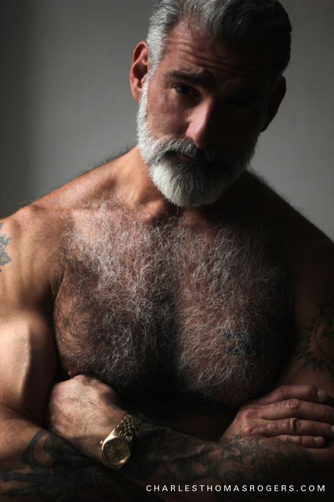 http://www.charlesthomasrogers.com Anthony Varrecchia, Men Over 50, Older Man, Moustaches, Big Guy, Hair And Beard Styles, Real Man, Grey Hair, Good Looking Men