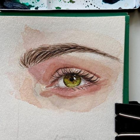 Drawing Eye, Realistic Drawing, Eye Drawing, An Eye, Hair