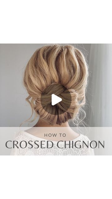 Easy Chignon Tutorial, Chignon Tutorial, Simple Updo Tutorial, Easy Chignon, Mother Of The Groom Hairstyles, Easy Bun Hairstyles For Long Hair, Bridal Hairstylist, Bridal Stylist, Short Hair Up