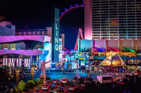 The LINQ Promenade (Las Vegas) - 2018 All You Need to Know BEFORE You Go (with Photos) - TripAdvisor Linq Las Vegas, Las Vegas Deals, Mechanic Life, Nightclub Design, Las Vegas Resorts, Mechanic Jobs, Vegas Strip, Sin City, Cardiology