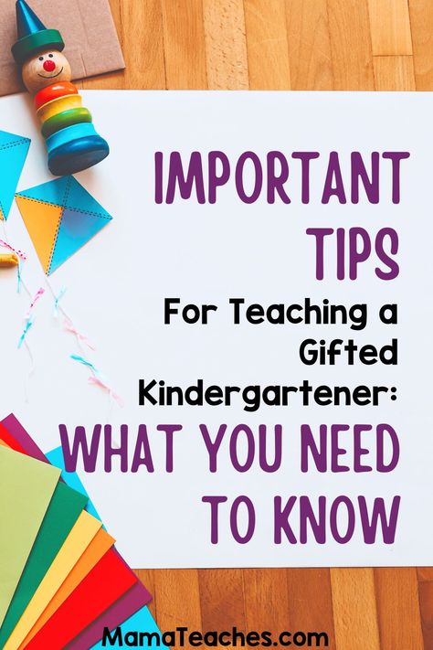 Activities For Gifted Preschoolers, Kindergarten Gifted And Talented Activities, Gifted Kindergarten Activities, Enrichment Activities For Kindergarten, Kindergarten Gifts, Preschool Gifts, Enrichment Activities, Gifted Education, Classroom Environment