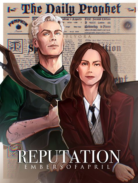 Reputation - Chapter 1 - embersofapril - Harry Potter - J. K. Rowling [Archive of Our Own] Wait And Hope Dramione Fanart, Archive Of Our Own Harry Potter, The Eagles Nest Dramione, Dramione Ao3, Dramione Fanfic Ao3, Dramione Fanfic Cover, Green Light Dramione, Dramione Cover Art, Dramione Cover