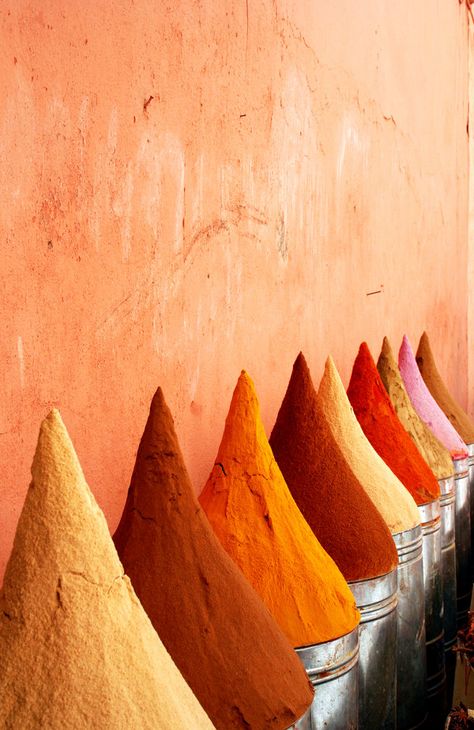 Boharat = Arabic Seven Spice is a spice mixture used in Arab cuisine, especially in the Mashriq area, as well as in Turkish and Iranian cuisine. Bahārāt is the Arabic word for 'spices' - Photo ©?