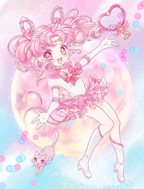 Rei's blog: фото Super Sailor Chibi Moon, Sailor Mini Moon, Sailor Moon Girls, Arte Sailor Moon, Sailor Moon Fan Art, Sailor Moon Usagi, Sailor Moon Aesthetic, Moon Princess, Sailor Chibi Moon