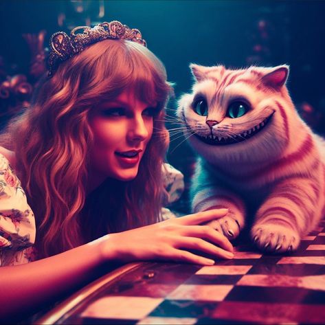 Taylor Swift , Taylor Swift AI , Alice In Wonderland, Taylor Swift rare , AI concept, Unreal Taylor Swift Wonderland, Wonderland Taylor Swift, Divas Pop, Alison Wonderland, Concept Album, Taylor Swift 1989, Taylor Swift Wallpaper, Taylor Swift Fan, Taylor Swift 13