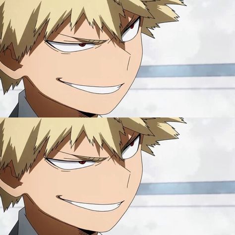 Katsuki Bakugou || Boku no Hero Academia Bakugou Smirk, Bakugou Smirking, Bakugou X Oc, Bakugou Manga, Japanese Film, Bakugo Katsuki, Katsuki Bakugo, Katsuki Bakugou, Bakugou Katsuki