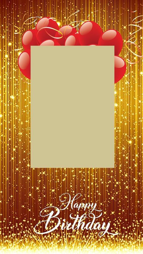 Happy Birthday Background For Instagram, Happy Birthday Frame Happy Birthday Frames Backgrounds, Happy Birthday Frames Backgrounds, Happy Birthday Wallpaper Backgrounds, Birthday Frames Design, Birthday Stories, Happy Birthday Photo Editor, Happy Birthday Hd, Birthday Wishes With Name