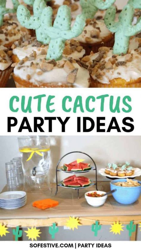 Mango Salsa Recipe- Fresh & Fast Cactus Party Ideas, Best Mango Salsa, Easy Mango Salsa Recipe, Cactus Party Favors, Southwestern Food, Cactus Party Decor, Cactus Cupcakes, Mango Salsa Recipe, Fresh Mango Salsa