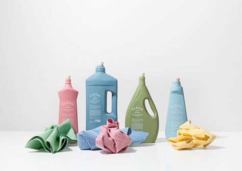 Cleaning Branding, Pattern Packaging, Trash Art, Perfume Packaging, Eco Packaging, Spring Clean, Cleaning Agent, Poster Layout, Cleaning Ideas