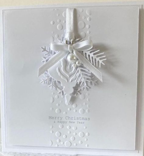 Shayne Eddie, Pinterest Christmas Cards, Cas Christmas Cards, Xmas Cards Handmade, Handcrafted Christmas Cards, Homemade Holiday Cards, Christmas Card Ornaments, Simple Christmas Cards, Ornament Card