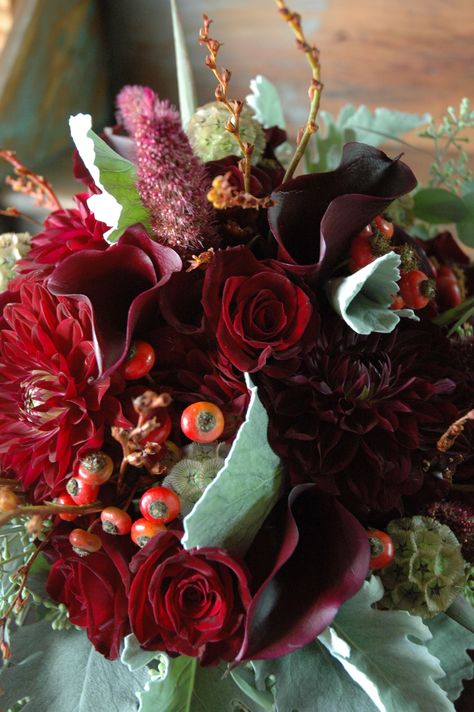 Deep callas, dahlias and roses....these are perfect for Jennies wedding! Austin Wedding, Here Comes The Bride, Dahlia, Bridal Bouquet, Christmas Wreaths, Wedding Inspiration, Holiday Decor, Flowers, Plants