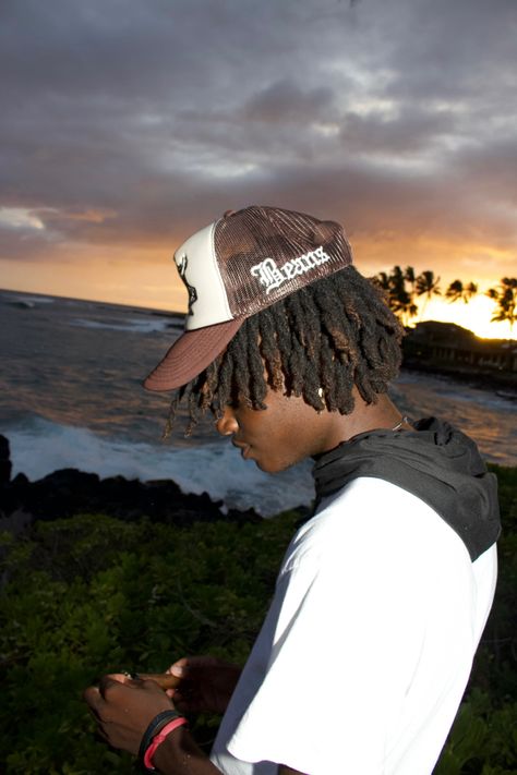 Shawn wearing world domination hat in kauai #kauai #photo #photography #photoedit #truckerhat #hat #sunset #sunsetphoto #sunsetphotoshoot #beach #beachshoot #model #pose #inspo #photoinspo #truckerinspo #truckerhatinspo #fashioninspo #fashionhatinspo Trucker Hat Photoshoot Ideas, Trucker Hat Photoshoot, Trucker Hat Aesthetic, Apparel Design Inspiration, Hat Aesthetic, Model Pose, Mr Bean, Beach Shoot, Photoshoot Inspo