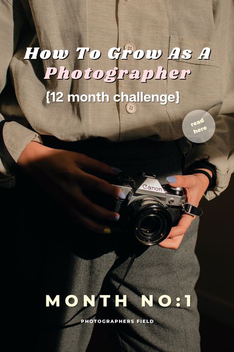 Ready to push your creativity and finally achieve your photography goals? Join our 12-month challenge, where each month brings a new theme and help you grow as a photographer. Photo Series Ideas, Month Challenge, Best Camera For Photography, Photography Tips Iphone, Phone Photo Editing, Photography Journey, Film Studies, Photo Editing Techniques, Photography Basics