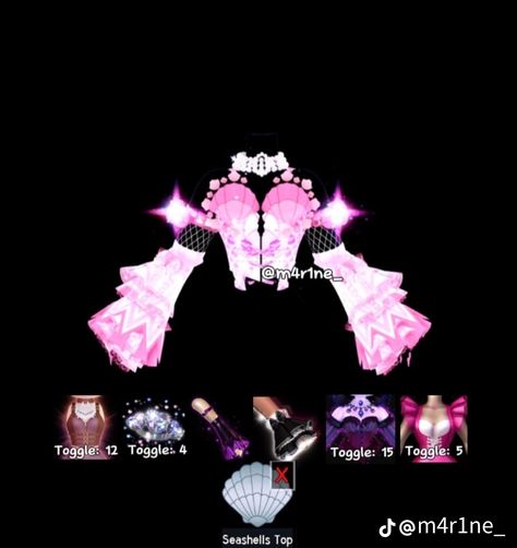 Corset Combos, Outfits Hacks, Royal High Roblox Outfits Boy, Rh Hacks, Sewing Tiktok, Mermaid Corset, Royals High, Royale High Journal Ideas, Corset Sewing