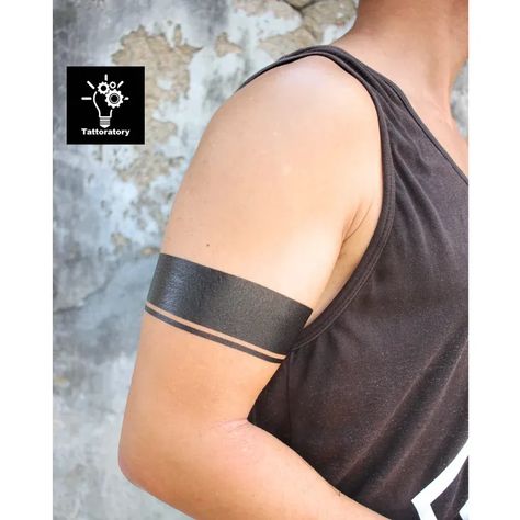 Bicep Armband Tattoo, Black Arm Band Tattoo, Upper Armband Tattoo, Armband Tattoos For Men, Bicep Tattoo Men, Upper Arm Tattoos, Bicep Tattoo, Arm Band Tattoo, Ring Tattoos