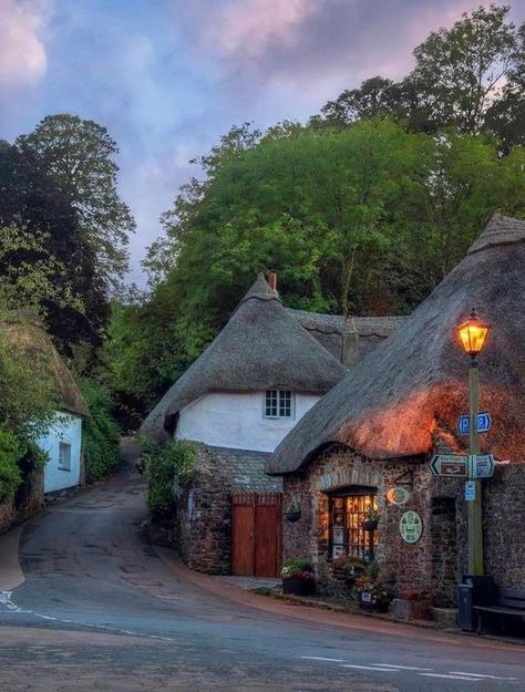 Torquay Devon, Country Living Uk, England Aesthetic, South Devon, English Village, English Cottage Garden, Devon England, Thatched Cottage, Cornwall England