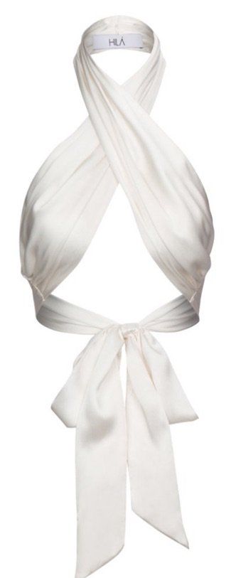 Wrap Halter Top, Silk Wrap Top, Ivory Silk, Jive, Bow Sneakers, Silk Wrap, Silk Charmeuse, Create Outfits, Dream Lifestyle