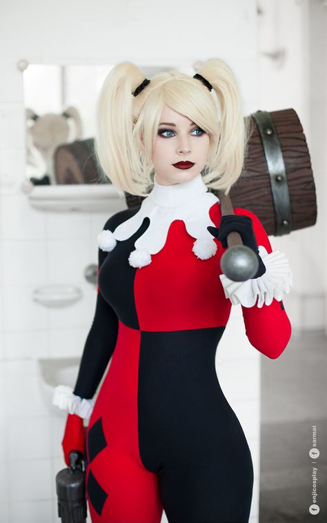 Harley Quinn Disfraz, Enji Night, Dc Cosplay, Harley Quinn Costume, Jessica Nigri, Harley Quinn Cosplay, Cosplay Tips, Amazing Cosplay, Best Cosplay