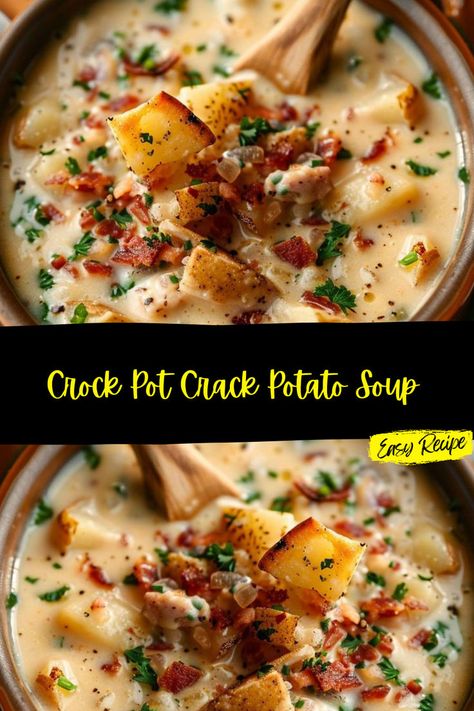 Crockpot Loaded Potato Soup, Potato Chowder Soup, Baked Potato Soup Crock Pot, Greek Tortellini, Slow Cooker Pork Ribs, Crock Pot Ham, Greek Tortellini Salad, Crock Pot Baked Potatoes, Chicken Potato Soup