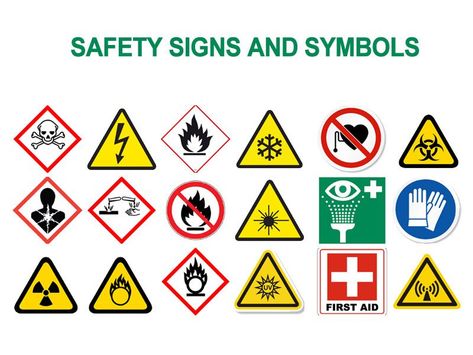 Guide to Safety Signs and Symbols in the Workplace Safety Symbols Signs, Poison Sign, Safety Symbols, Safety Signs And Symbols, Biohazard Sign, Symbols And Their Meanings, Safety Meeting, Signs And Symbols, Falling Objects