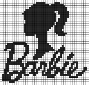 Barbie Cross Stitch Pattern, Barbie Alpha Pattern, Corner To Corner Crochet Blanket, Knitted Jackets Women, Brick Art, Corner To Corner Crochet, Art Tote Bag, Tapestry Crochet Patterns, C2c Crochet