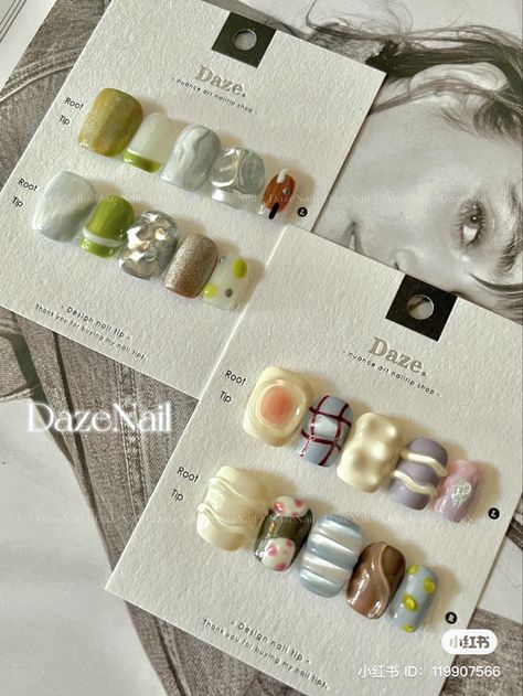 Fake Nail Business, Press On Mail Packaging, Nail Press On Packaging, Nail Art Packaging, Fake Nails Packaging, Nail Packaging Ideas, Press On Nails Packaging Ideas, Press On Nails Packaging, Press On Nails Business