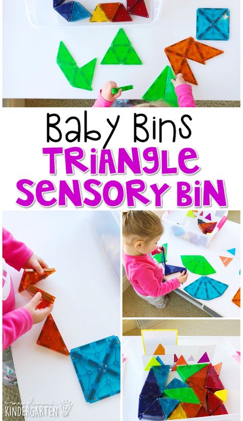 This week we are learning all about triangles with our shape themed baby bins. Get ready for some 3 sided fun! **This post contains affiliate links for your convenience. View our full disclosure policy here.** Here is a look at what we have planned for our 6 shape themed baby bins: Here are the details for … Triangles Activities, Owl Room, Shapes Lessons, Music Activities For Kids, Reading Themes, Learning Shapes, Shapes Activities, Tot School, Sensory Bin