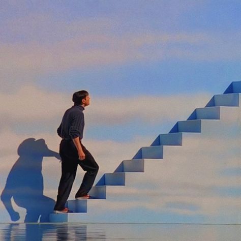 Truman Show Art, Iconic Scenes In Movies, Truman Show Ending, Iconic Cinematography, The Truman Show Wallpaper, Truman Show Aesthetic, The Truman Show Aesthetic, Truman Show Wallpaper, Truman Show Tattoo