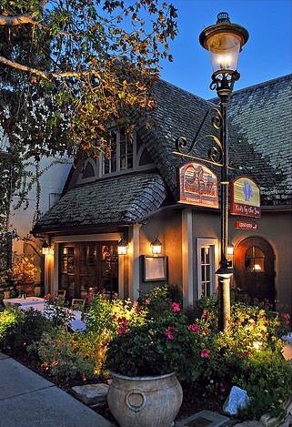 Carmel CA Carmel California, Carmel By The Sea, Romantic Travel, Pretty Places, A Restaurant, Travel Dreams, Beautiful World, At Night, Places To Travel