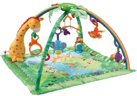 Pin for Later: 33 Beloved Baby Products You Can Find at Target Rainforest Melodies and Lights Deluxe Activity Gym Rainforest Melodies and Lights Deluxe Activity Gym ($49) Baby Registry Items, Baby Play Gym, Registry Items, Activity Gym, Kit Bebe, Activity Mat, Play Gym, Little Tikes, Baby Gym