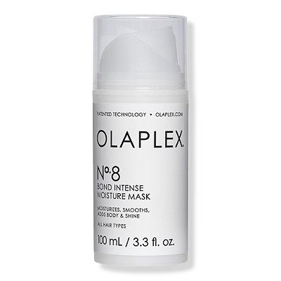 OMG. Gotta have this: OLAPLEX No.8 Bond Intense Moisture Mask Olaplex Mask, Olaplex Hair Mask, Olaplex No 8, Olaplex Products, Treat Damaged Hair, Birthday 2023, Dream Wishlist, Xmas 2022, Chic Tattoo