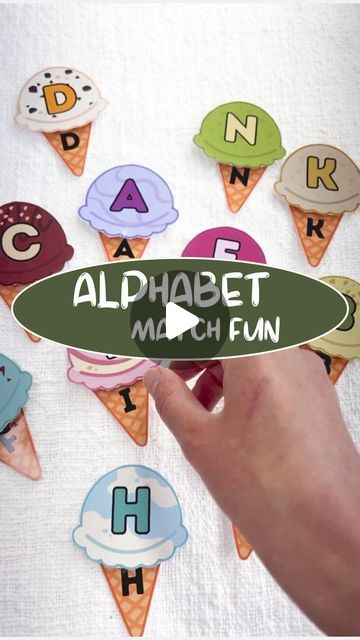 WoodilyToys | Pretend Play on Instagram: "🌿 Freebie Alert: We’re gifting away this Printable Alphabet Matching Game to EVERYONE!

🌟Letters recognition
🌟Hand-eye coordination

🚀 To grab your FREE Alphabet Matching Game,

1) just drop a comment “ICE CREAM” to this reel

2) make sure you’re following us @woodilytoys,

👉🏻 and we’ll send your printable set for FREE! 💝

📢 This offer is valid for just 3 days and ends Apr 3rd, 4 pm.

🎈 You’ll need:
• Our Printables
• Sticky velcro
• Paper

For durability and endless fun, consider laminating your printables! 

#alphabetchallenge #alphabetactivities #matchinggame #cognitivedevelopment #finemotoractivity" Diy Abc Flashcards, Alphabet Matching Printables Free, Alphabet Matching Game, Letter Recognition Games, Abc Flashcards, Alphabet Matching, Printable Alphabet, Alphabet Flashcards, Alphabet Printables