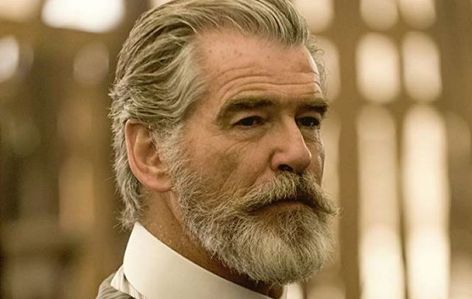 Pierce Brosnan as Eli McCullough in 'The Son' on AMC Pierce Brosnan Beard, Old Man With Beard, Moustache Style, Moustaches Men, Beard Shapes, Mustache Men, 얼굴 드로잉, Handsome Older Men, Irish Roots