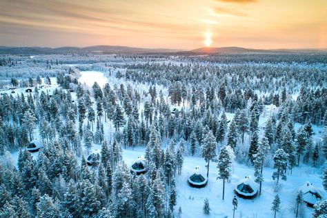 25 Best Places to Spend Christmas: The World's Most Festive Cities Inari Finland, Festival Outfits Ideas, Places To Visit In Winter, Neon Festival, Festival Clothing Women, Finland Lapland, Europe In Winter, Europe Travel Ideas, Festival Outfits Women