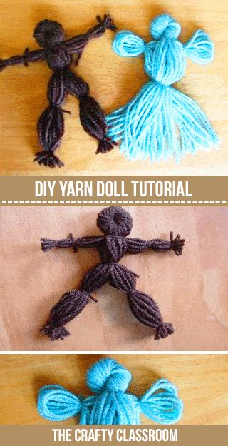 Yarn Doll Craft for Kids Pioneer Day Activities, Pioneer Activities, Pioneer Crafts, Diy Yarn Dolls, Yarn Crafts For Kids, Wild West Theme, American Heritage Girls, Pioneer Day, Pioneer Life