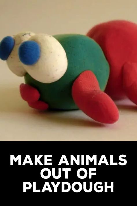 How to Make Animals Out of Playdough Dough Animals, Play Dough Animals, Diy Crafts To Do At Home, Crafts To Do At Home, Upcycled Home, Kids At Home, Different Animals, Best Kids Toys, Upcycled Home Decor