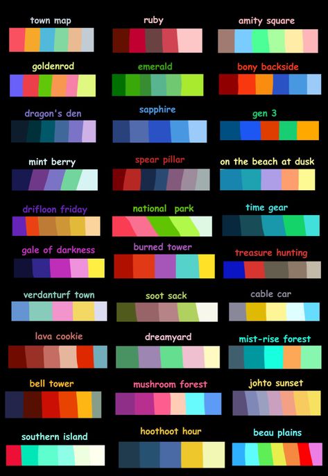 Weird Colour Combinations, 8 Colors Palette, Seven Color Palette, Happy Color Pallete, Color Palletes Art, Clown Color Palette, Mandala Color Palette, Themed Color Palettes, 6 Color Palette