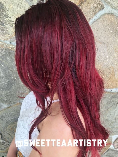 Red Hair Root Smudge, Foilage Balayage, Red Roots Hair, Smudge Root, Root Tap, Root Smudge, Hair 2022, Dyed Red Hair, Guy Tang