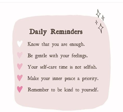 Everyday Reminders Daily Reminder, Daily Reminder For Women, Reminders Self Love, Reminder Notes Aesthetic, Daily Reminders For Him, Daily Reminder Template, Reminders To Yourself, Today's Reminder Quotes, Cute Daily Reminders For Friends