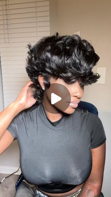 She Curls on Instagram: "If looks could kill ❤️ THIS IS THE ORIGINAL SITE FOR CUSTOM SHORT UNITS! Revamp services otw! 🥳" Natural Bob Hairstyles For Black Women Curls Curly Short, Medium Curly Hairstyles For Black Women, Short Roller Set Black Hair, Pin Curls For Black Women Short Hair, Short Curly Quick Weave Hairstyles, Rollerset Hairstyles For Black Women, Roller Set Hairstyles For Black Women, Short Bob Curly Hair, Fluffy Bob Black Women