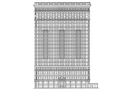 Flatiron Building Nyc, Nyc Drawing, New York Painting, Building Elevation, Flatiron Building, Manhattan Nyc, Sketchbook Art, Art Sketch, Flat Iron