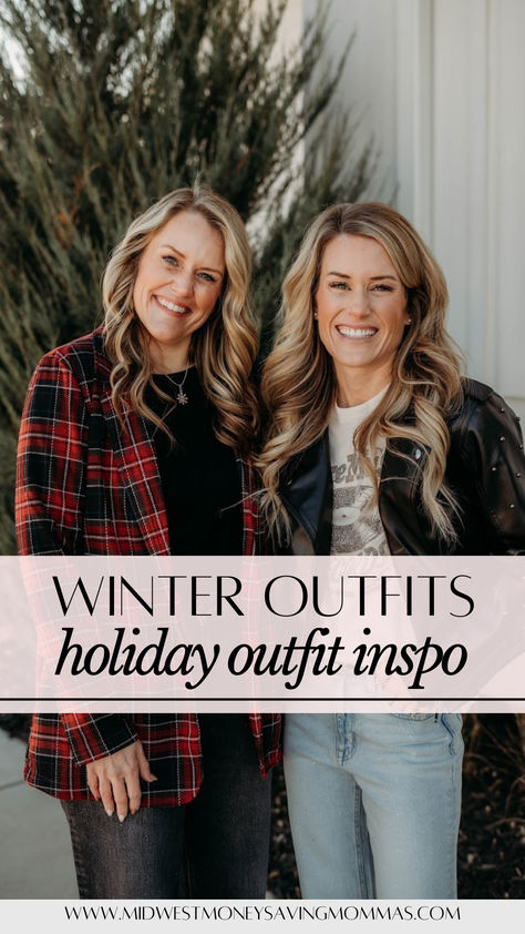 These looks are perfect for the holidays! You can shop these outfits and more on our LTK!

#christmas #christmasoutfit #holidays #holidayoutfit #winterfashion #fashion #trendy #midwest #wisconsin #momoutfit #maurices #fauxleatherjacket #plaidblazer #denimjeans #ootd #cuteoutfits Cato Fashion Outfits, What To Wear On Christmas, Holiday Outfits Winter, Vest Outfit Women, Winter Fashion Trends, Snowflake Pendant, Fashion Trends Winter, Vest Outfits, Plaid Blazer