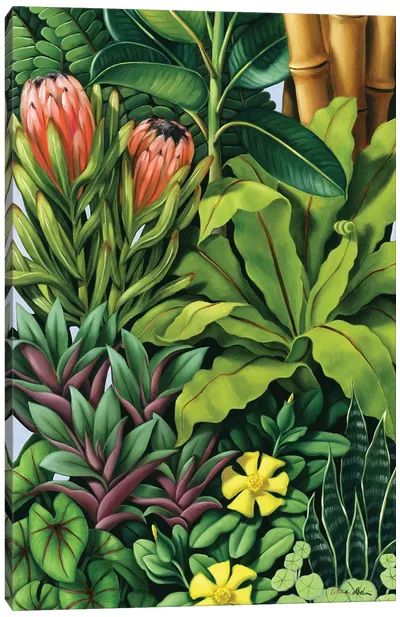 Canvas Art Prints by Catherine Abel | iCanvas Catherine Abel, Detail Art, Framed Canvas Wall Art, Tropical Plants, Art Moderne, Decoration Table, Framed Canvas Prints, Graphic Art Print, Fine Art Painting