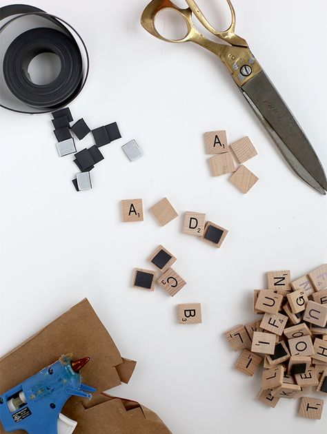 Magnetic Alphabet Letters, Magnetic Bulletin Board, Classroom Alphabet, Reading Readiness, Scrabble Crafts, Diy Magnets, Planner Vintage, Apartment Vibes, Small Business Blog