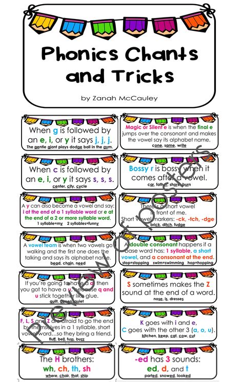 Phonics is such an important part of reading and spelling. Here are 13 different chants and tricks that are used to help students learn to read and write. Thes Writing Binder, Phonics Chart, Kindergarten Colors, Phonics Spelling, Learning Phonics, First Grade Phonics, Phonics Rules, Teaching Second Grade, Elementary Learning