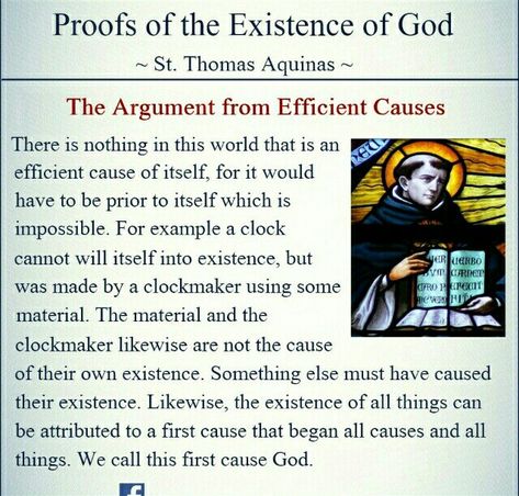 St Thomas Aquinas quote - Proofs of the Existence of God - first cause - Traditional Catholic Catholic Theology, St Thomas Aquinas, Saint Thomas Aquinas, Catholic Beliefs, Existence Of God, Thomas Aquinas, Persuasive Essays, God Is Real, Argumentative Essay