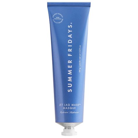 Jet Lag Mask + Moisturizer - Summer Fridays | Sephora Summer Fridays Jet Lag Mask, Jet Lag Mask, Skincare Summer, Oily Skincare, Mask For Dry Skin, Hydrating Face Mask, Overnight Mask, Favorite Skincare Products, Skin Imperfection